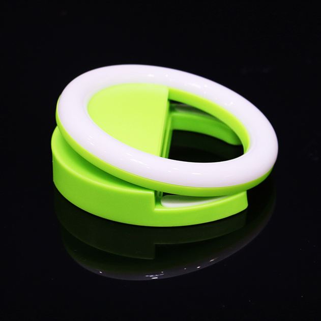 new design hot sell popular LED selfie camera accessories photographic lighting portable  phone clip ring light