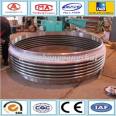 Production of American standard flange large diameter ripple compensator