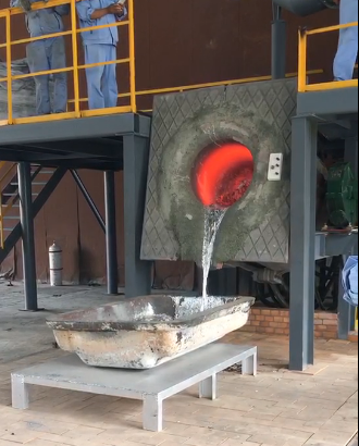 1000kg 1 ton the metal cast iron  melting induction furnace for sale price