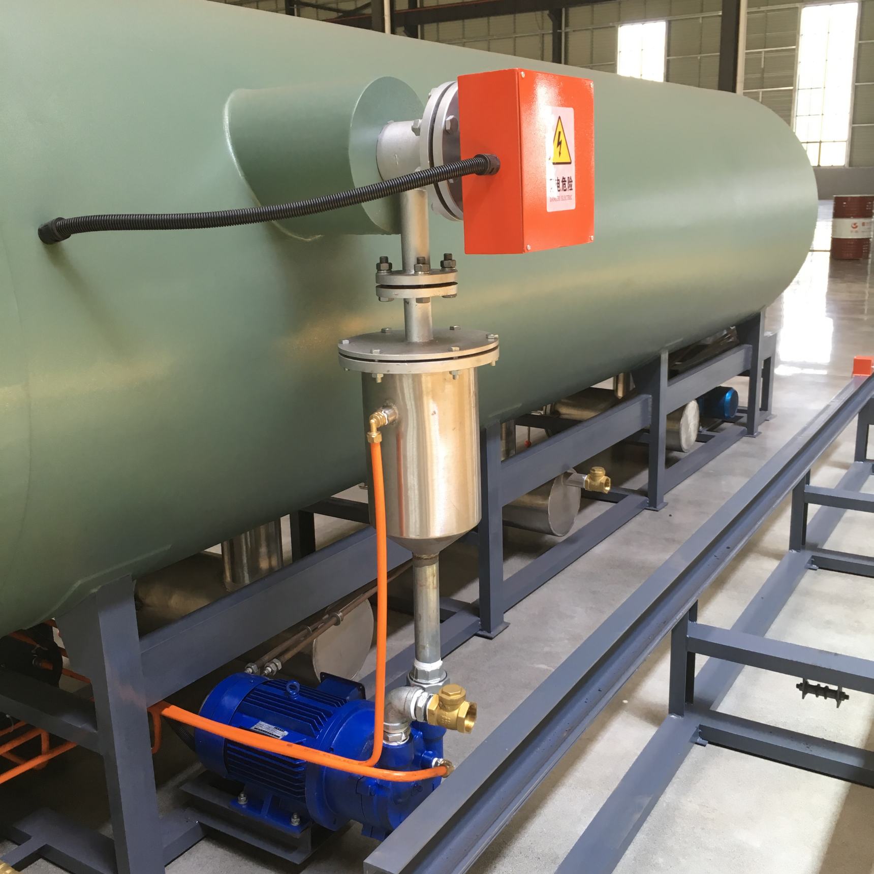 vacuum cracking furnace for chemical industry for cleaning spinneret and extrusion tool