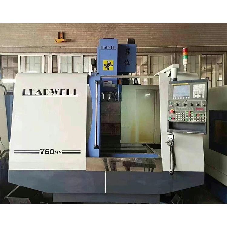 Vertical taiwan second hand Leadwell vmc 850 high speed cnc machine center Fanuc MD system good quality with factory price