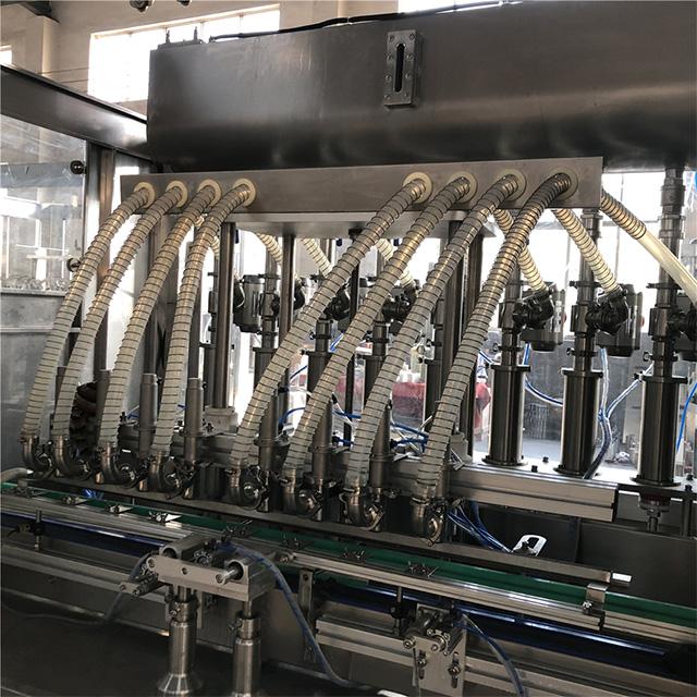 factory full automatic high paste viscosity BP adblue diesel exhaust fluid tracking filling bottling machine line