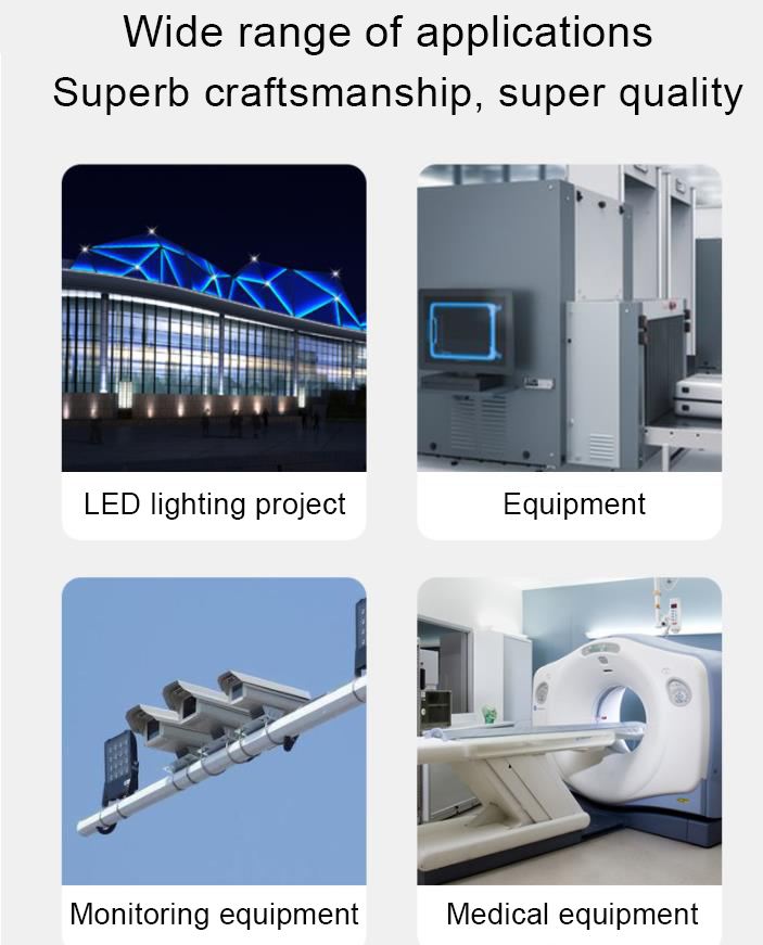 High-quality supplier design novel and excellent conductivity S-25-12 multi-channel switching power supply