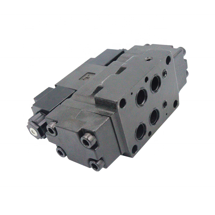 Hydraulic valve three position four way dhsg-10-3c2 - 10-3c4 3c6 24 V oil research Yuken electromagnetic directional valve
