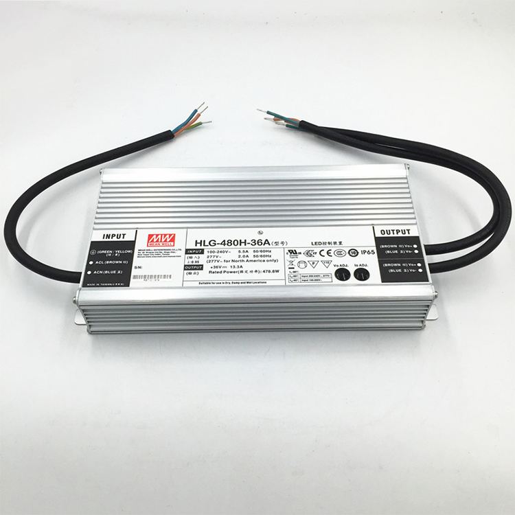 MeanWell LED Driver AC/DC Constant Voltage Power Supply Rainproof Meanwell HLG-480H-54 LED Driver