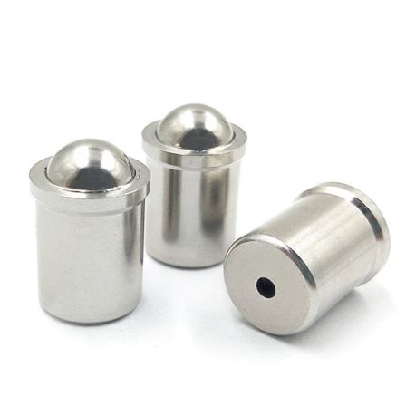 China Manufacturer Wholesale Ball Steel Stainless Plungers Pin Loaded Screw Set Fit 304 Pins M8 Press Smooth Spring Plunger