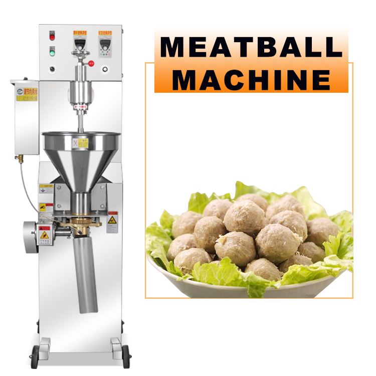 Hot sale double hand fish meat ball forming machine stuffed meatball making machine