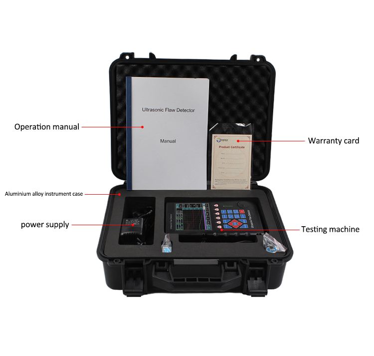 Portable industrial flaw detection equipment Ultrasonic Flaw Detector JITAI910 Welding Testing Equipment UT Machine