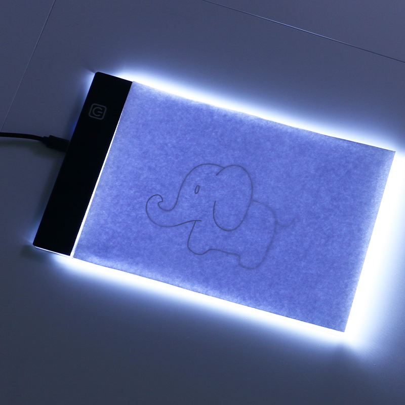 Cheapest LED Tracing Drawing Pad Tattoo Sketch Adjustable Light Box Illuminated Copy Board A5 USB LED Light Pad Graphic Tablet