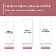 Advertising signage frameless exhibition aluminum poster display shelf frame for hotel conference meeting