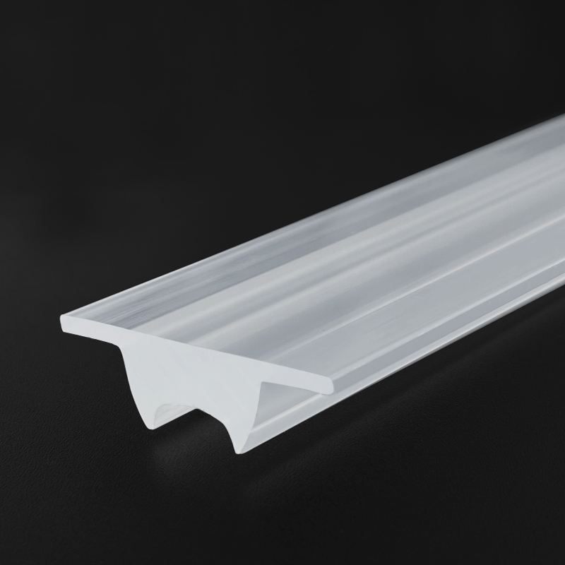 Foggy Effect Extruded Plexiglass Frosty Effect Pmma Various Design Acrylic Led Linear Lens//