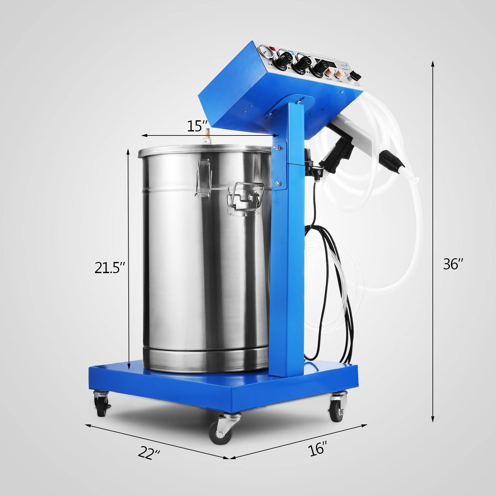 Hot sale Factory Price CE Proved WX-958 powder Coating Machine with spray gun