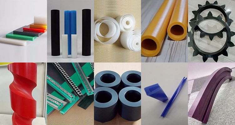 Hdpe plastic parts /spacer/gasket/mixing blade/screw/gear/roller/cam/pulley/bearing/impeller/bushing/cutting/wear block