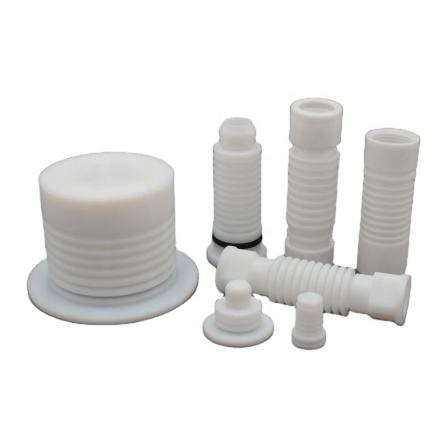 Machined PTFE bellow seals compensator flange connected PTFE bellow