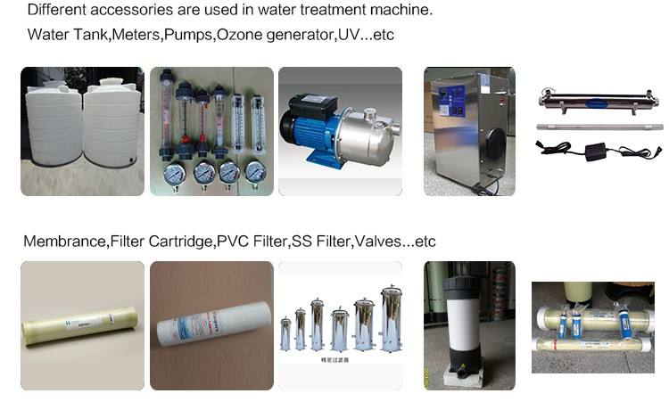 500 liters per hour Osmosis Reverse System deionized water unit/water deionization system/water deionizer system