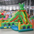 Most popular Children playground commercial dry inflatable slide game for kids
