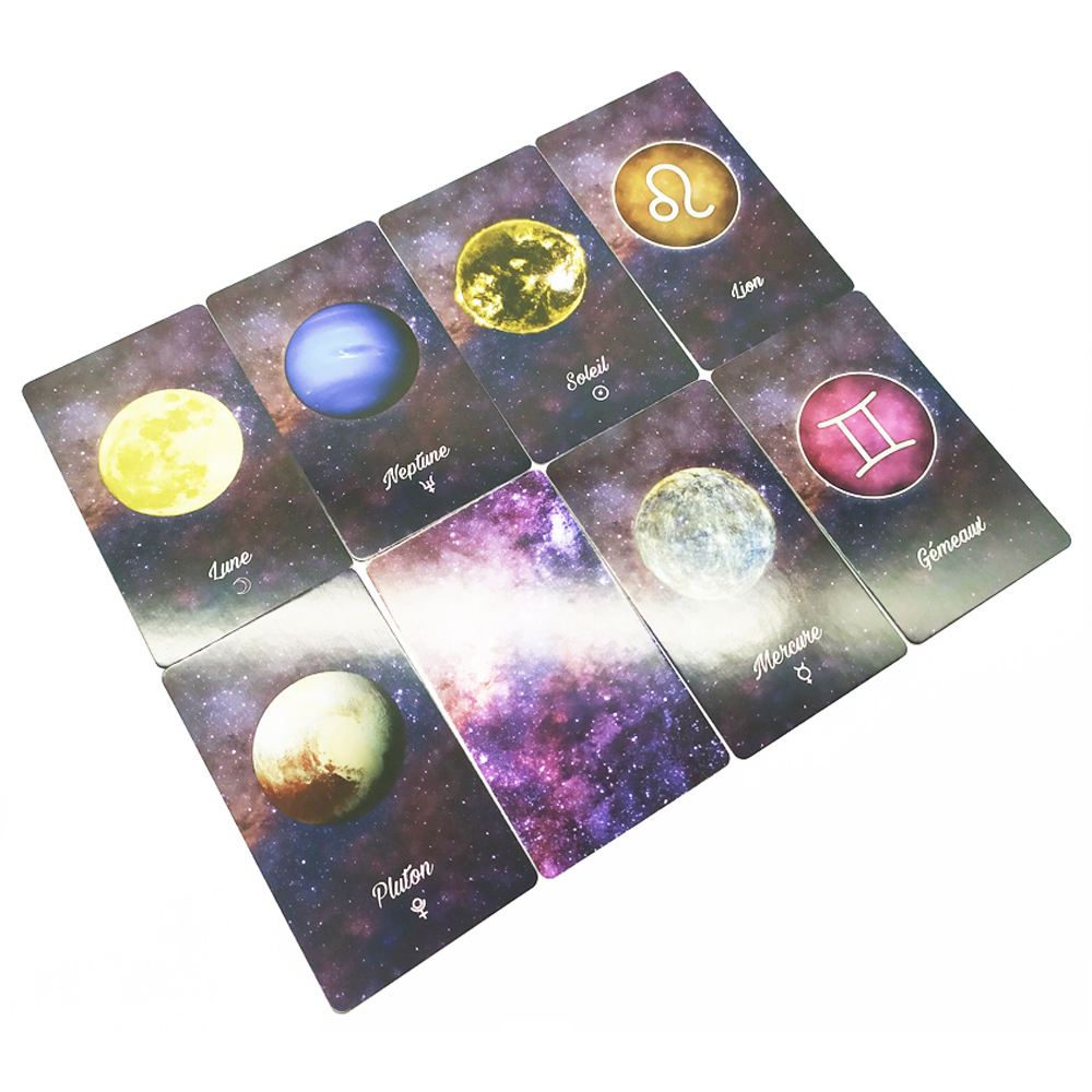 Wholesales Custom Design Oracle Set Paper party family game play high quality Tarot Card Decks