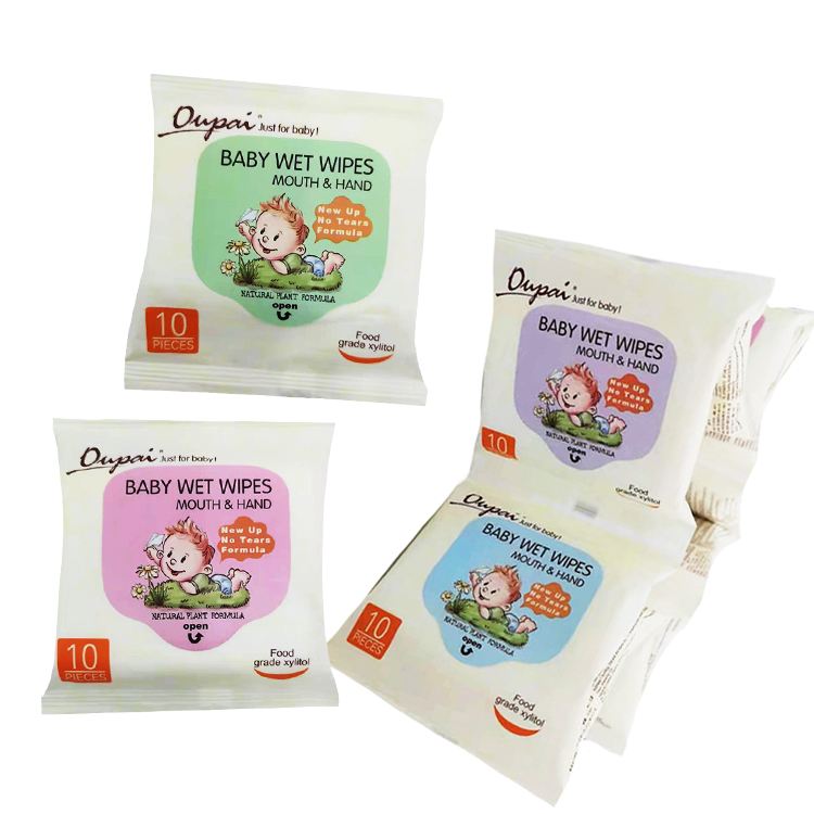 Individually Wrapped Personal Care Feminine Hygiene Wet Wipes