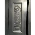 Hot sale metal art steel doors cheap fire rated doors stamped steel door skin for made in china