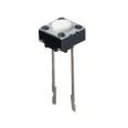 TC-00102F  tactile switch sright angle DIP type 4 terminals  with momentary micro tactile switch high quality can be customized