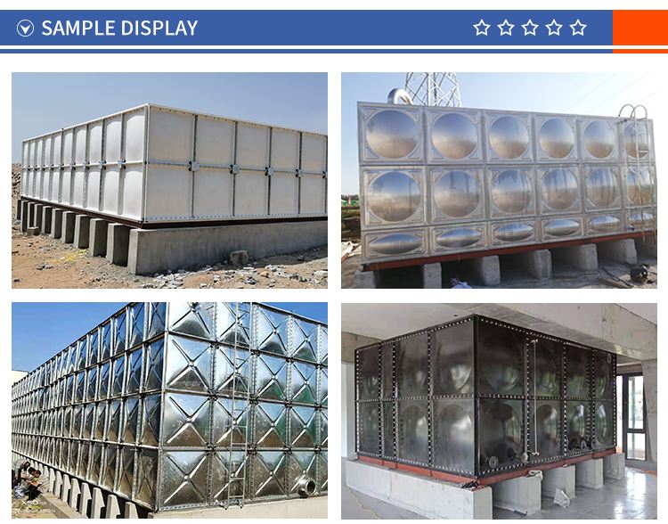 10000L FRP/GRP/SMC Water Storage Tank for Water Treatment