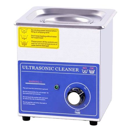 Desktop Ultrasonic Cleaner 2L with Heater for Medical Dental Laboratory Components CL-80T 2L 40KHz 68KHz 80KHz