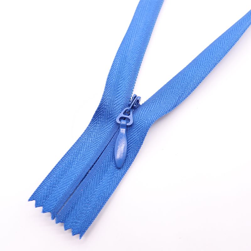 custom color 5# close end invisible zipper for jumpsuits high quality conceal zipper for pillow