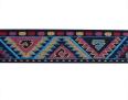 Jacquard Woven Ethnic Geometric Multicolored Ribbon Trim lace Webbing 1-3/8" (35mm) 5 Yards DIY Sewing Elastic band