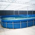 Custom size Rectangular Fish Ponds Plastic Pond Tanks Tarpaulin PVC Fish Tank for Aquaculture