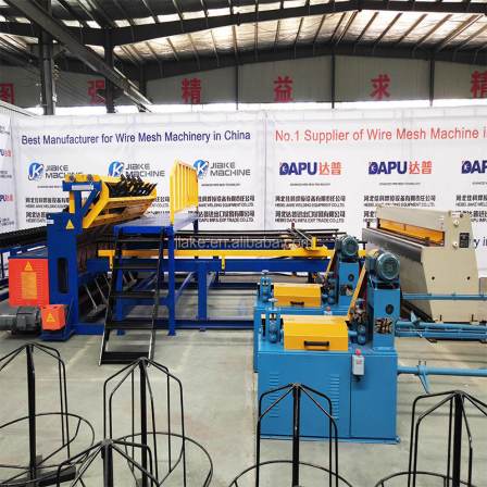 Automatic roll wire mesh welding machine for construction