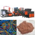 10000kg/h waste cable granulator copper wire cutting and separating machine