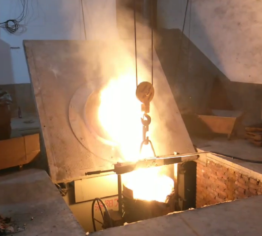 Scrap Iron Steel Melting Furnace Rebar CCM Furnace