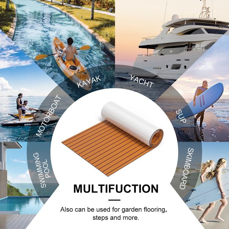 China manufacturer Brushed EVA Foam Boat Deck Mat