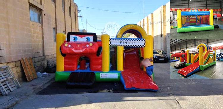 Factory kids playground inflatable jumping castle in inflatable bouncer house candy land inflatable bouncy castle