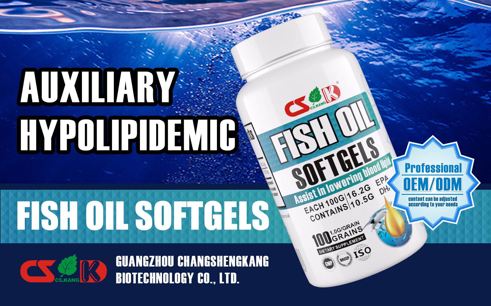 Omega 3 Fish Oil Bulk DHA EPA 1000mg Soft Gel Capsule