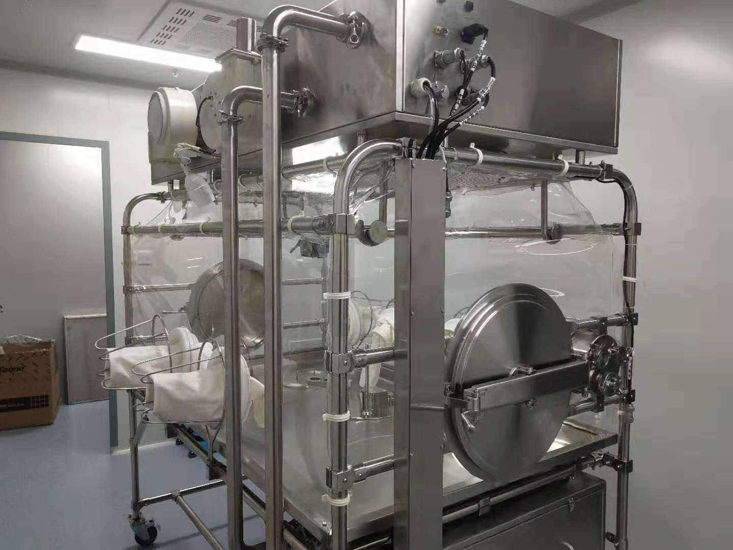 TOONE Aseptic Isolator Sterility Test containment System With PVC Soft Chamber sterile Isolator