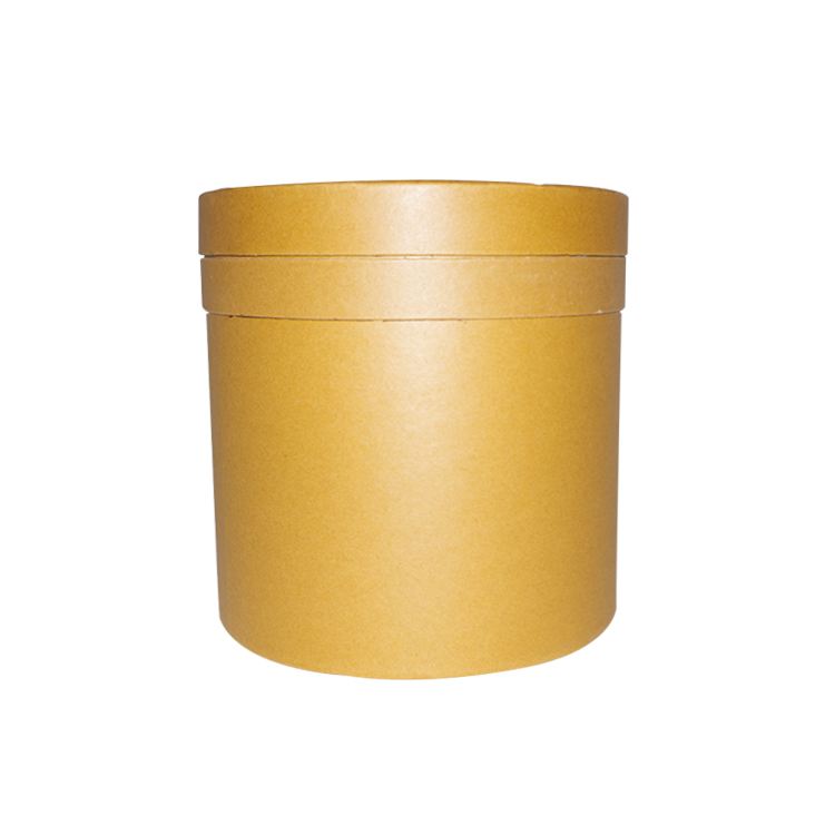 Easy disposal kraft paper cylinder containers full paper fibre drums