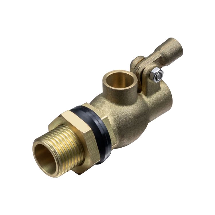 Top wholesale handwheel water tank brass float ball valve