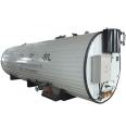 Horizontal 30 Tons Cylinder Shape Easy Operation Bitumen Storage Tank With Self Heating