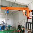 BX Type 180 degree rotation 500kg 1 ton 2 ton swivel wall mounted jib crane