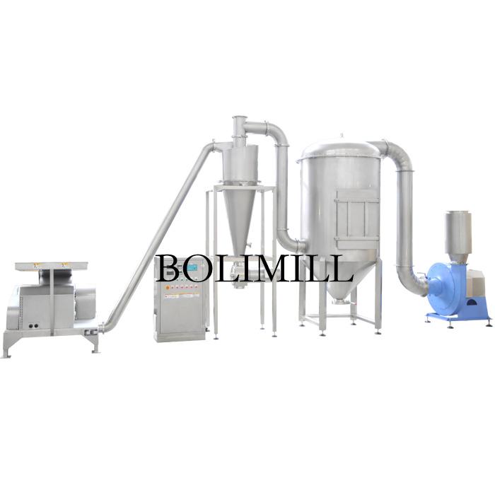 Stainless steel material / Chinese herbal medicine/spice material hammer mill unit