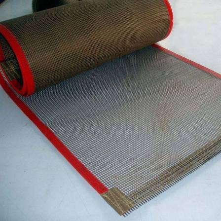 Annilte  high temperature resistance brown PTFE mesh conveyor belt/ transparent conveyor belts for dryer