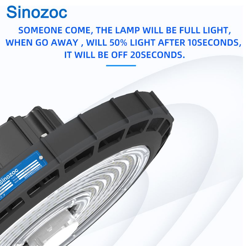 Sinozoc  led high bay light fixture 10 years experience 100w 150w 200w high bay light