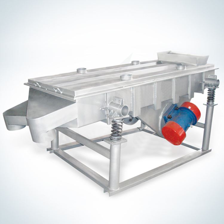 Fine Single Deck Industrial Sieve Machine Double layers Sand  Linear Vibrating Screen Separator