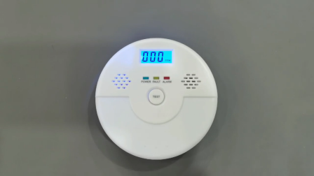 2020 new arrival electrochemical carbon monoxide detector Co alarm with LCD display cheap price