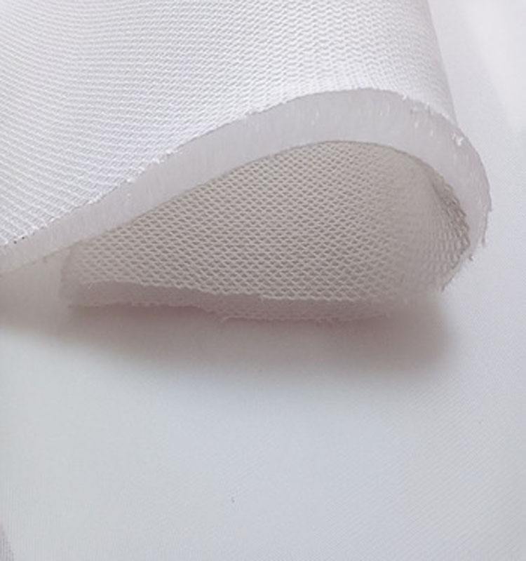 Soft recycled polyester knitted mesh fabric  for mattress
