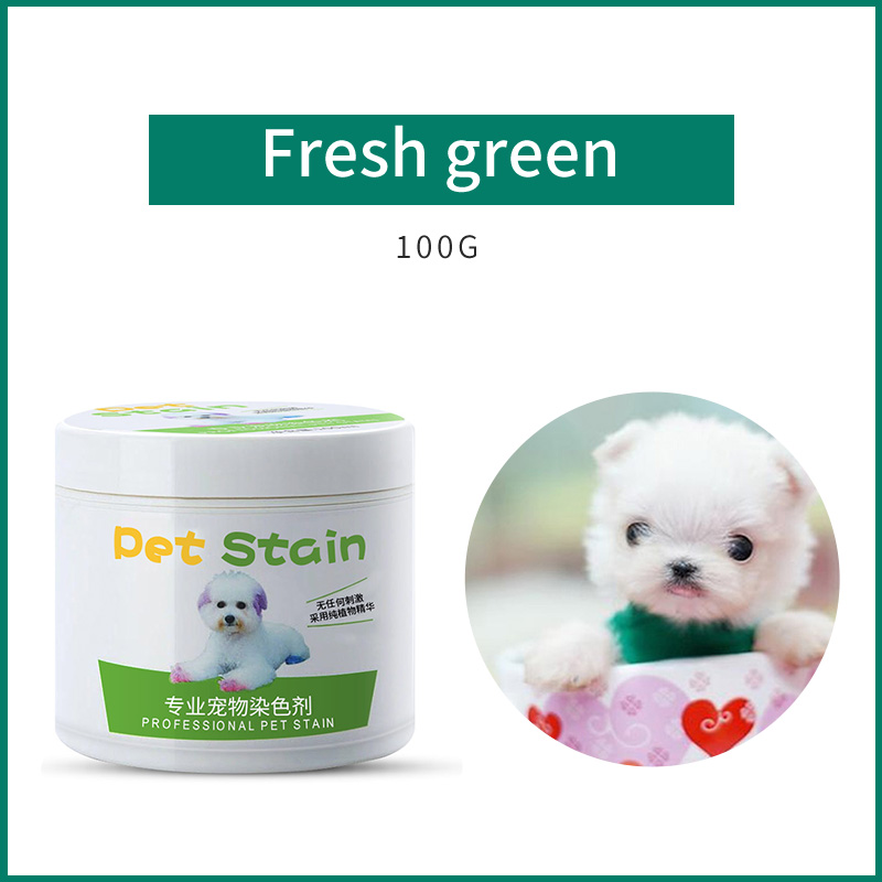 Profession pet hair color dye cream the most fashionable pet hair dye