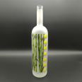 custom Design 700ml whiskey vodka glass bottle manufacturer 750ml 500ml empty liquor Bottle Gin boston bottle