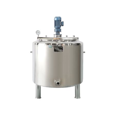 Chemical Cosmetic Liquid Soap Steam Jacketed Stainless Steel Mixing Tank