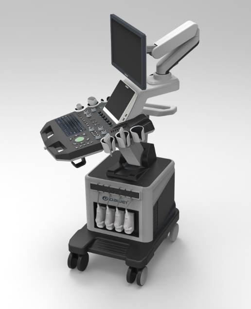 DW-VET12 trolley color doppler canine ultrasound scanner